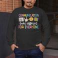 Communication Looks Different Tee Shirt Kids -Adults Teacher Animal Print Small Short Sleeve Classic Fit Crew Neck Polyester 100 Men's Long Sleeve T-Shirt, funny design Communication Looks Different Tee Shirt Kids -Adults Teacher Animal Print Small Short Sleeve Classic Fit Crew Neck Polyester 100 Men's Long Sleeve T-Shirt, funny design