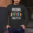 Complementary Colors Pun Artist Art Teacher T-Shirt Men's Long Sleeve T-Shirt, funny design Complementary Colors Pun Artist Art Teacher T-Shirt Men's Long Sleeve T-Shirt, funny design