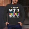 Cool Kindergarten Teacher Art For Men Women Preschool Kinder Men's Long Sleeve T-Shirt, funny design