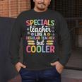 Cool Specials Teacher Specials Team Specials Squad Men's Long Sleeve T-Shirt, funny design Cool Specials Teacher Specials Team Specials Squad Men's Long Sleeve T-Shirt, funny design