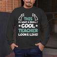 Cool Teacher Saying Teaching Student Men Women Men's Long Sleeve T-Shirt, funny design Cool Teacher Saying Teaching Student Men Women Men's Long Sleeve T-Shirt, funny design