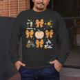 Coquette Bow Fall Science Teacher Stem Teacher Thanksgiving Men's Long Sleeve T-Shirt, funny design