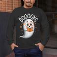 Cute Ghost Book Reading Halloween Teacher Men's Long Sleeve T-Shirt, funny design Cute Ghost Book Reading Halloween Teacher Men's Long Sleeve T-Shirt, funny design