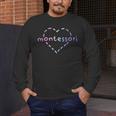 Cute Montessori For Teachers Kids & Moms Men's Long Sleeve T-Shirt, funny design Cute Montessori For Teachers Kids & Moms Men's Long Sleeve T-Shirt, funny design