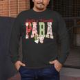 Cute Santas Favorite Para Christmas Paraprofessional Teacher Men's Long Sleeve T-Shirt, funny design