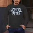 Cute Wildflower School Psych Teacher School Psychologist Men's Long Sleeve T-Shirt, funny design Cute Wildflower School Psych Teacher School Psychologist Men's Long Sleeve T-Shirt, funny design