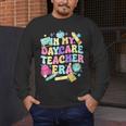 In My Daycare Teacher Era Daycare Provider Kids Men's Long Sleeve T-Shirt, funny design
