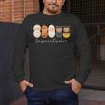 Daycare Teacher Halloween Infant Squad Spooky Childcare Fall Men's Long Sleeve T-Shirt, funny design