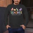 Dinosaur Teacher Teachersaurus Rex Dino Men's Long Sleeve T-Shirt, funny design Dinosaur Teacher Teachersaurus Rex Dino Men's Long Sleeve T-Shirt, funny design