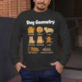 Dog Geometry Math Teacher Back To School STEM Humor Men's Long Sleeve T-Shirt, funny design Dog Geometry Math Teacher Back To School STEM Humor Men's Long Sleeve T-Shirt, funny design