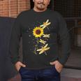 Dragonfly Sunflower Teacher Growth Mindset Choose To Shine Men's Long Sleeve T-Shirt, funny design Dragonfly Sunflower Teacher Growth Mindset Choose To Shine Men's Long Sleeve T-Shirt, funny design