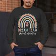 Dream Team Special Education Teacher ED SPED Squad Rainbow Men's Long Sleeve T-Shirt, funny design Dream Team Special Education Teacher ED SPED Squad Rainbow Men's Long Sleeve T-Shirt, funny design