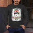 Early Head Start Life Messy Bun Back To School Teacher Women Men's Long Sleeve T-Shirt, funny design