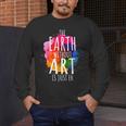 Earth Without Art Is Just Eh Painting Artist Pun Art Teacher Men's Long Sleeve T-Shirt, funny design Earth Without Art Is Just Eh Painting Artist Pun Art Teacher Men's Long Sleeve T-Shirt, funny design