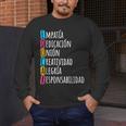 Educar Bilingual Spanish Teacher Men's Long Sleeve T-Shirt, funny design Educar Bilingual Spanish Teacher Men's Long Sleeve T-Shirt, funny design