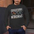 Educational Wingman Assisting Teacher Teaching Assistant Men's Long Sleeve T-Shirt, funny design Educational Wingman Assisting Teacher Teaching Assistant Men's Long Sleeve T-Shirt, funny design