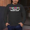 Elementary Squad Dream Team Teacher Student Back To School Men's Long Sleeve T-Shirt, funny design Elementary Squad Dream Team Teacher Student Back To School Men's Long Sleeve T-Shirt, funny design