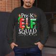 Elf Squad Pre-k Teacher Christmas Child Xmas Men's Long Sleeve T-Shirt, funny design Elf Squad Pre-k Teacher Christmas Child Xmas Men's Long Sleeve T-Shirt, funny design