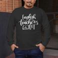 English Teachers Are Lit Teacher Appreciation Men's Long Sleeve T-Shirt, funny design English Teachers Are Lit Teacher Appreciation Men's Long Sleeve T-Shirt, funny design