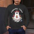 Espooky Vibes Maestra Halloween Spanish Mexican Teacher Men's Long Sleeve T-Shirt, funny design Espooky Vibes Maestra Halloween Spanish Mexican Teacher Men's Long Sleeve T-Shirt, funny design