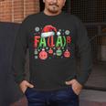 FA LA 8 Christmas Santa FA La Math Teacher Student Men's Long Sleeve T-Shirt, funny design FA LA 8 Christmas Santa FA La Math Teacher Student Men's Long Sleeve T-Shirt, funny design