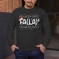 FA LA8 Christmas Santa Fa La Math Teacher Men Women Men's Long Sleeve T-Shirt, funny design FA LA8 Christmas Santa Fa La Math Teacher Men Women Men's Long Sleeve T-Shirt, funny design