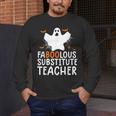 Faboolous Substitute Teacher Halloween Costume Men's Long Sleeve T-Shirt, funny design Faboolous Substitute Teacher Halloween Costume Men's Long Sleeve T-Shirt, funny design