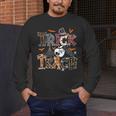 Fall Holiday Themed Thanksgiving Halloween Teacher Trick Or Men's Long Sleeve T-Shirt, funny design Fall Holiday Themed Thanksgiving Halloween Teacher Trick Or Men's Long Sleeve T-Shirt, funny design