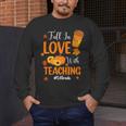Fall In Love With Teaching 1st Grade Teacher Thanksgiving For Men Women Girls Kids Men's Long Sleeve T-Shirt, funny design Fall In Love With Teaching 1st Grade Teacher Thanksgiving For Men Women Girls Kids Men's Long Sleeve T-Shirt, funny design