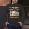 Are You Fall o Ween Directions Halloween Skeleton Teacher Men's Long Sleeve T-Shirt, funny design Are You Fall o Ween Directions Halloween Skeleton Teacher Men's Long Sleeve T-Shirt, funny design