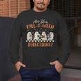 Are You Fall-O-Ween Directions Halloween TeacherGhost Book Men's Long Sleeve T-Shirt, funny design Are You Fall-O-Ween Directions Halloween TeacherGhost Book Men's Long Sleeve T-Shirt, funny design