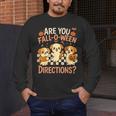 Are You Fall O Ween Directions Teacher Halloween Dog Ghost Men's Long Sleeve T-Shirt, funny design Are You Fall O Ween Directions Teacher Halloween Dog Ghost Men's Long Sleeve T-Shirt, funny design