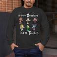 My Favorite Monsters Call Me Teacher Thank Mummy Vampire Bat Men's Long Sleeve T-Shirt, funny design My Favorite Monsters Call Me Teacher Thank Mummy Vampire Bat Men's Long Sleeve T-Shirt, funny design
