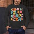 In My Fifth Grade Era 5th Grade Teacher Back To School Men's Long Sleeve T-Shirt, funny design In My Fifth Grade Era 5th Grade Teacher Back To School Men's Long Sleeve T-Shirt, funny design