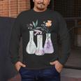 Flowers Test Tube Chemistry Student Science Teacher Women Men's Long Sleeve T-Shirt, funny design Flowers Test Tube Chemistry Student Science Teacher Women Men's Long Sleeve T-Shirt, funny design