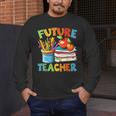 Future Teacher Costume For Kids Back To School Boy Girl Men's Long Sleeve T-Shirt, funny design
