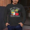 Future Teacher Costume Tee For Men Women Adults And Kids Men's Long Sleeve T-Shirt, funny design Future Teacher Costume Tee For Men Women Adults And Kids Men's Long Sleeve T-Shirt, funny design