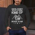Geology Outfit Geology Teacher Geology Department Geologist Men's Long Sleeve T-Shirt, funny design