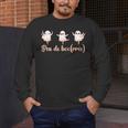 Ghost Ballet Dancer Halloween Dance Teacher Pas De Boo-Rée Men's Long Sleeve T-Shirt, funny design Ghost Ballet Dancer Halloween Dance Teacher Pas De Boo-Rée Men's Long Sleeve T-Shirt, funny design