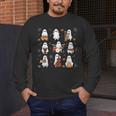 Ghost Music Teacher Halloween Musician Costume Men's Long Sleeve T-Shirt, funny design Ghost Music Teacher Halloween Musician Costume Men's Long Sleeve T-Shirt, funny design