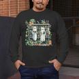 Ghost Plant Library Halloween Reading Books Teacher Vintage Men's Long Sleeve T-Shirt, funny design Ghost Plant Library Halloween Reading Books Teacher Vintage Men's Long Sleeve T-Shirt, funny design