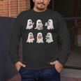 Ghost Reading Books Teacher Halloween Librarian Cute Boook Men's Long Sleeve T-Shirt, funny design Ghost Reading Books Teacher Halloween Librarian Cute Boook Men's Long Sleeve T-Shirt, funny design