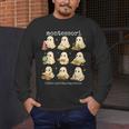 Ghosts Halloween Montessori Teacher Educator Costume Men's Long Sleeve T-Shirt, funny design