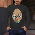 The Good Egg Teacher Halloween Costume Food Group Cute Men's Long Sleeve T-Shirt, funny design