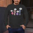 Grammar Teacher Wait What Stop It I Agree Humor Men's Long Sleeve T-Shirt, funny design
