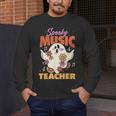 Groovy Faboolous Spooky Music Teacher Halloween Men Women Men's Long Sleeve T-Shirt, funny design Groovy Faboolous Spooky Music Teacher Halloween Men Women Men's Long Sleeve T-Shirt, funny design