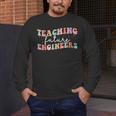 Groovy Teaching Future Engineers Teacher Engineering School Men Women Men's Long Sleeve T-Shirt, funny design Groovy Teaching Future Engineers Teacher Engineering School Men Women Men's Long Sleeve T-Shirt, funny design