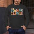 Groovy Toddler Teacher Appreciation Back To School Men's Long Sleeve T-Shirt, funny design Groovy Toddler Teacher Appreciation Back To School Men's Long Sleeve T-Shirt, funny design