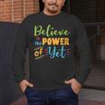 Growth Mindset Teacher Believe In The Power Of Yet Men's Long Sleeve T-Shirt, funny design Growth Mindset Teacher Believe In The Power Of Yet Men's Long Sleeve T-Shirt, funny design