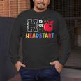 H Is For Head Start Teacher First Day Of School Tee Men's Long Sleeve T-Shirt, funny design H Is For Head Start Teacher First Day Of School Tee Men's Long Sleeve T-Shirt, funny design
